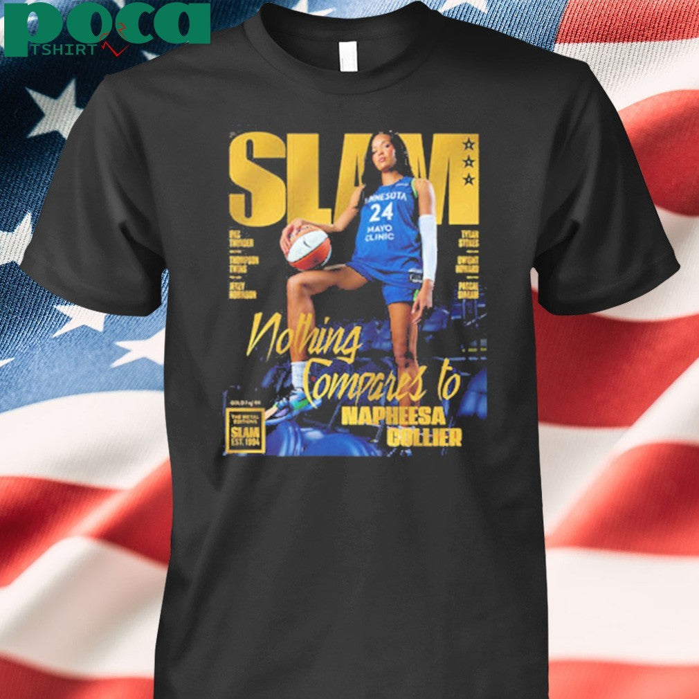 SLAM 257 Gold Medal Nothing Compares To Napheesa Collier Magazine Unisex T-Shirt