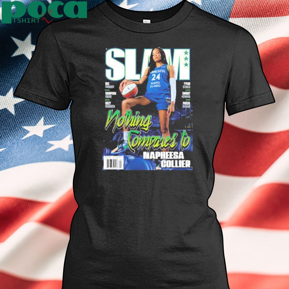 SLAM 257 Napheesa Collier Minnesota Lynx Magazine Nothing Compares Unisex T-Shirt