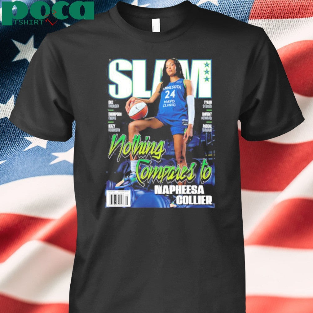SLAM 257 Napheesa Collier Minnesota Lynx Magazine Nothing Compares Unisex T-Shirt
