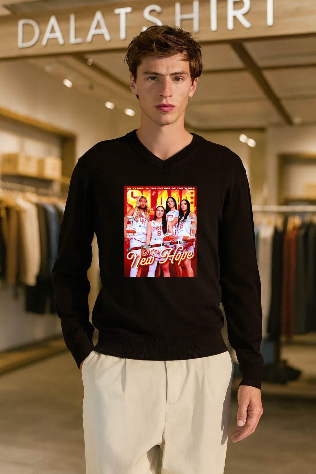 SLAM Magazine D.C.’s New Hope WNBA Basketball Stars shirt