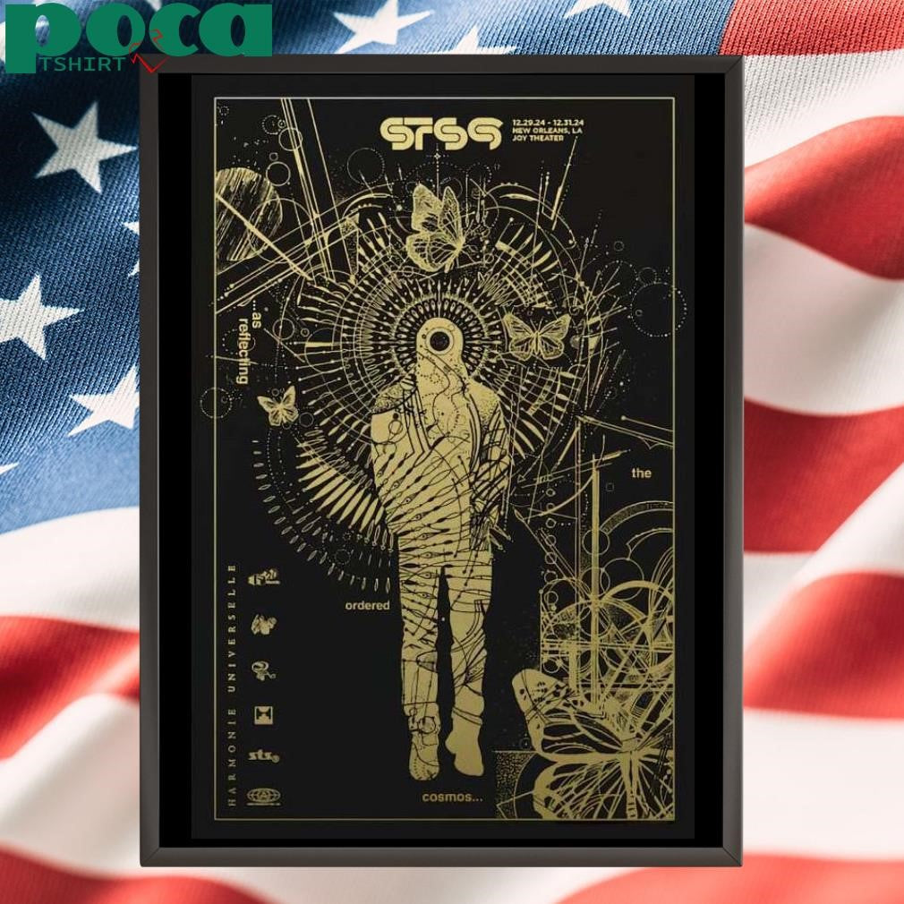 STS9 Dec 29-31 2024 The Joy Theater Poster shirt