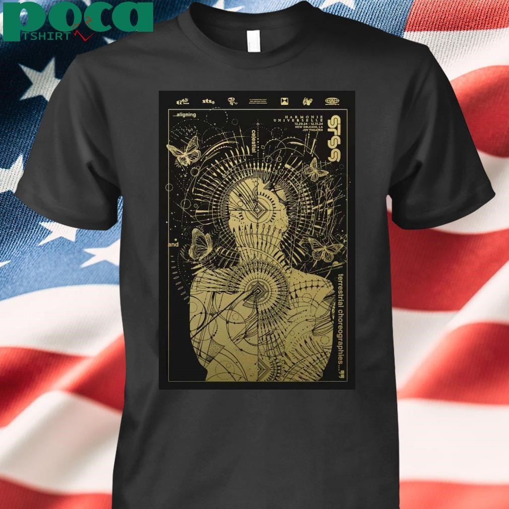 STS9 The Joy Theater New Orleans LA Dec 29-31 2024 Poster shirt