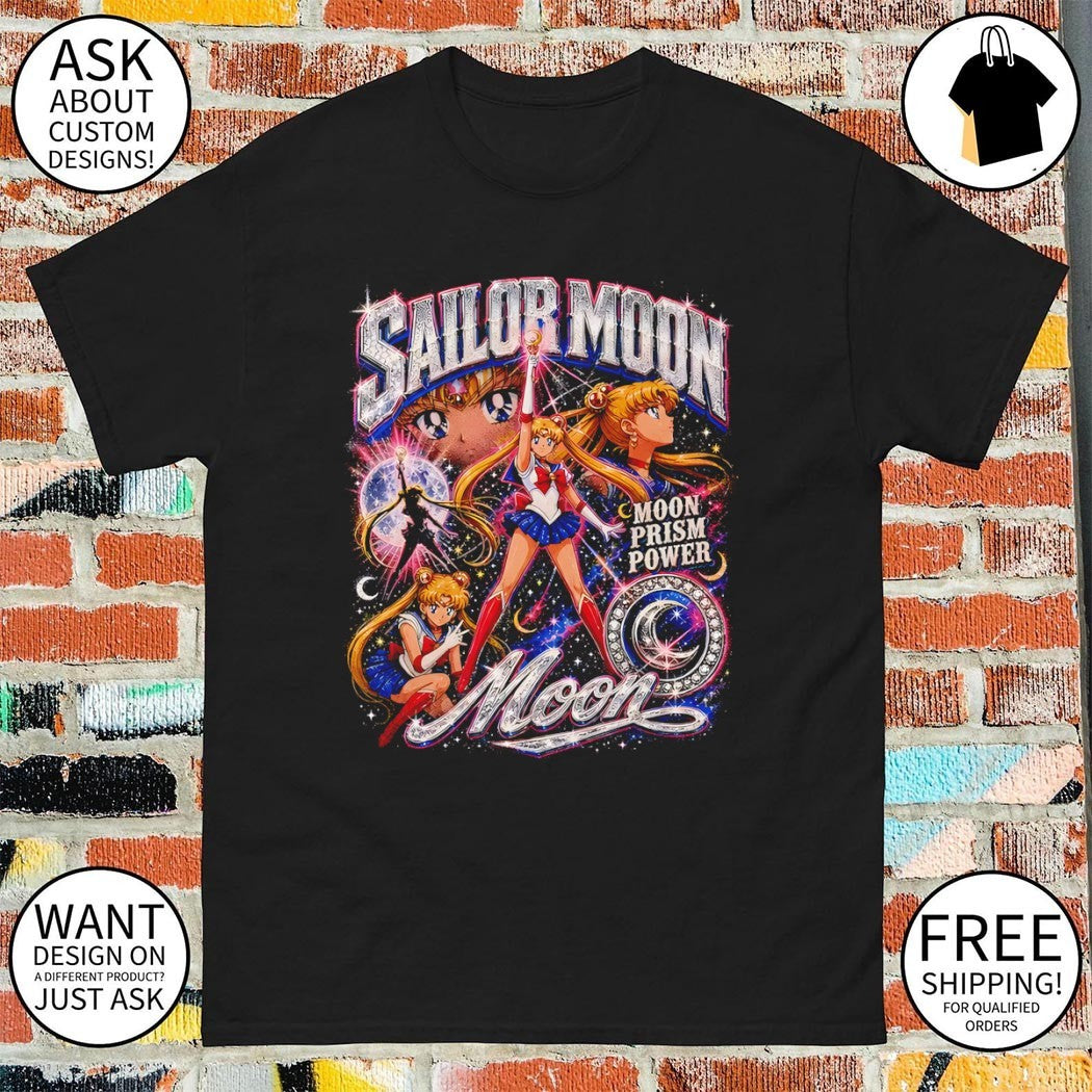 Sailor Moon Moon Prism Power graphic vintage shirt