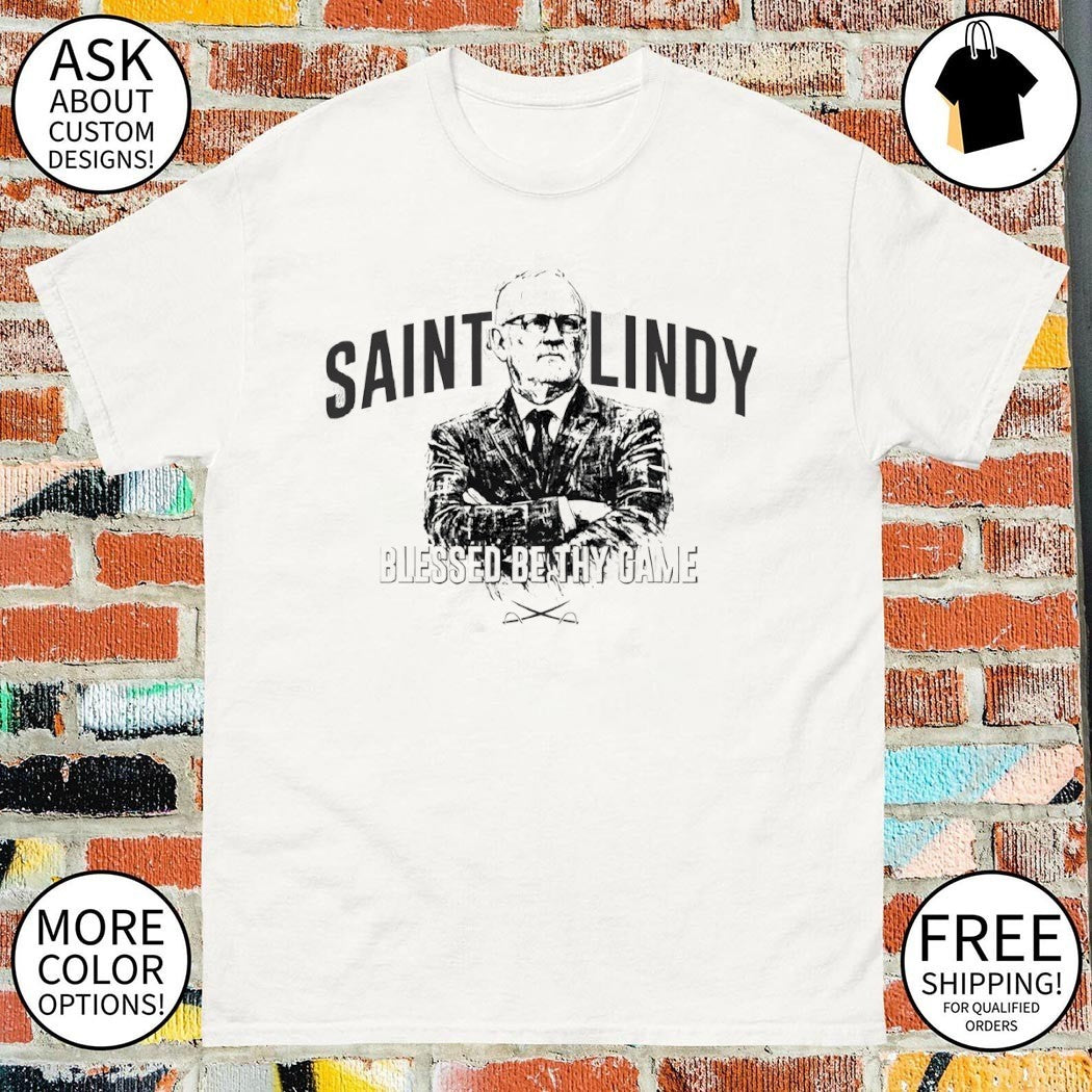 Saint Lindy Buffalo Sabres Hockey Blessed Be Thy Game vintage shirt
