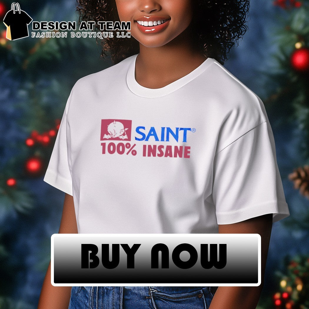 Saint Michael 100% Cali Thornhill DeWitt logo shirt