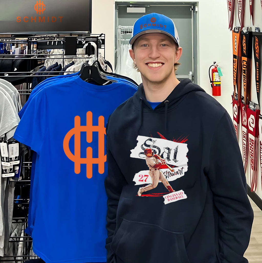Sal Stewart Cincinnati Baseball 27 MLB Player Name shirt
