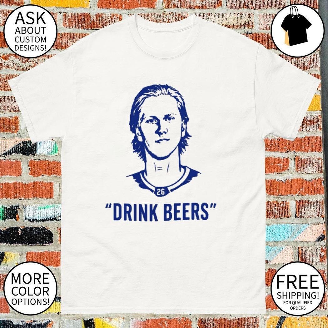 Sam Carrick Drink Beers Buffalo Sabres shirt