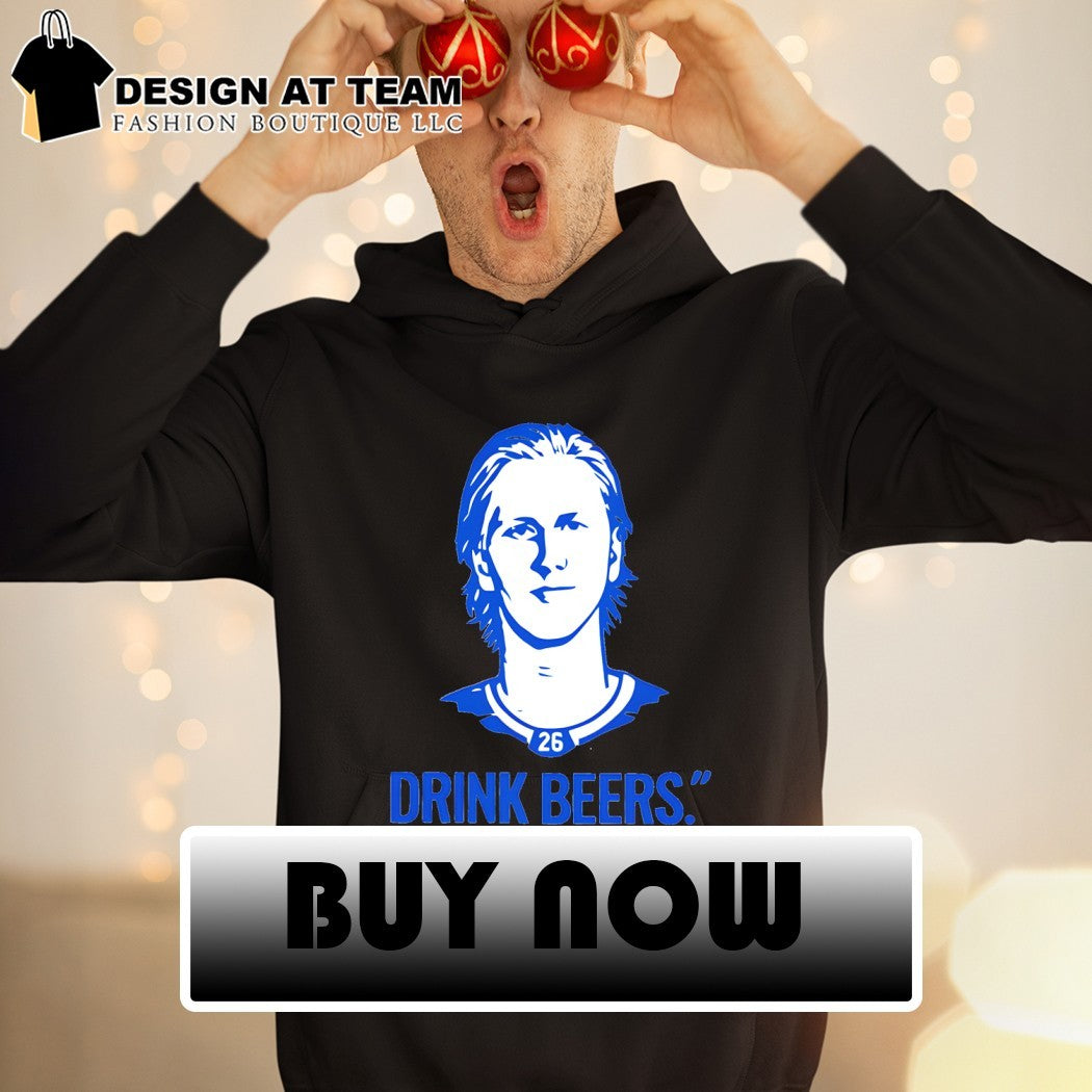 Sam Carrick’s Rasmus Dahlin Drink Beers Buffalo Sabres Hockey shirt