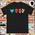 San Antonio Basketball Big 4 Icons Fox Alien Castle Harper shirt