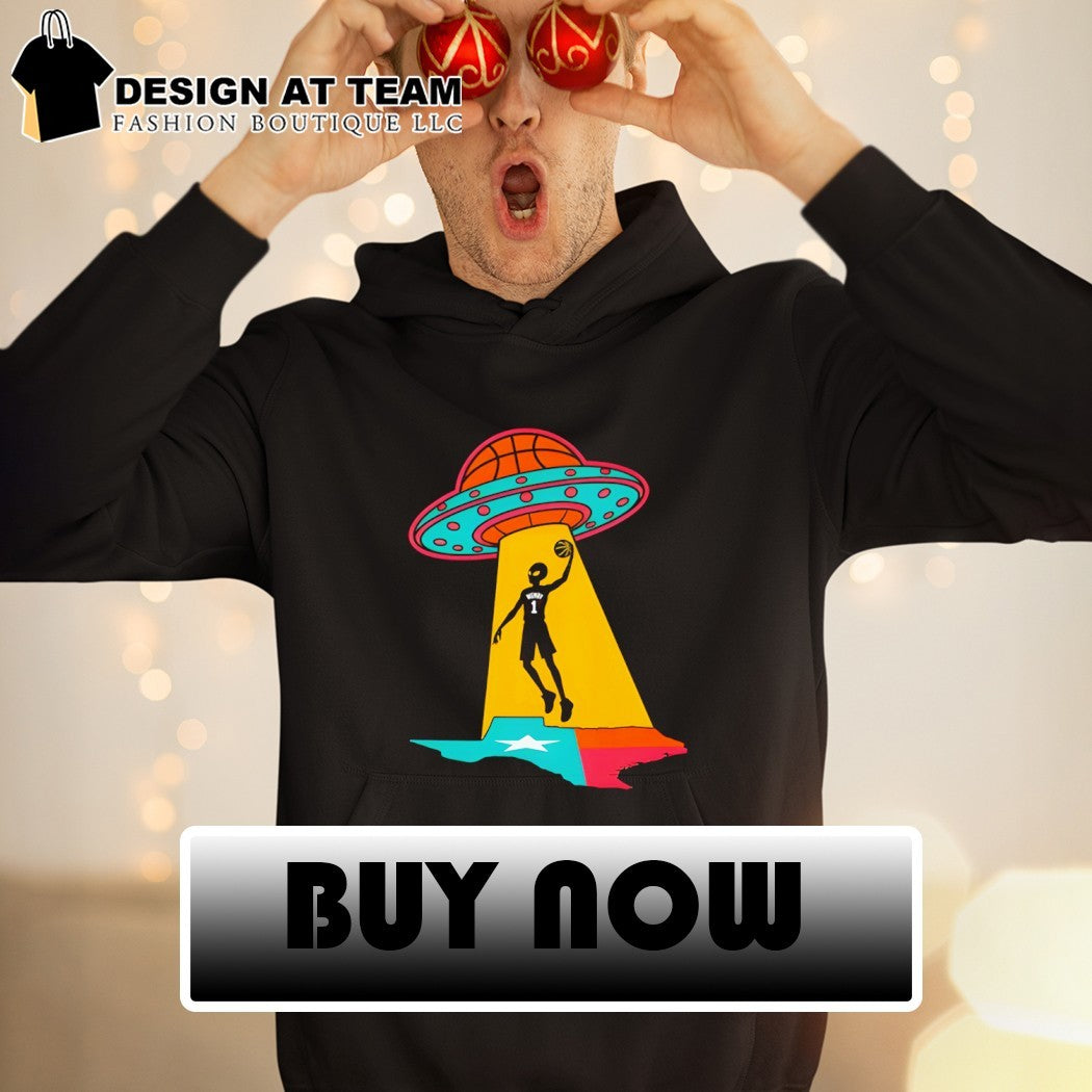San Antonio Basketball Wemby The Alien Spurs star shirt