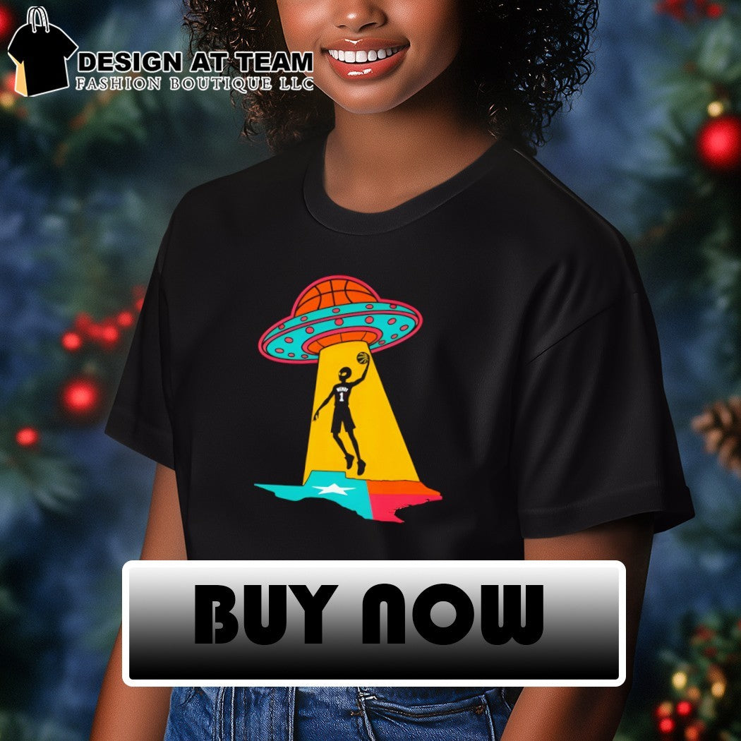 San Antonio Basketball Wemby The Alien Spurs star shirt
