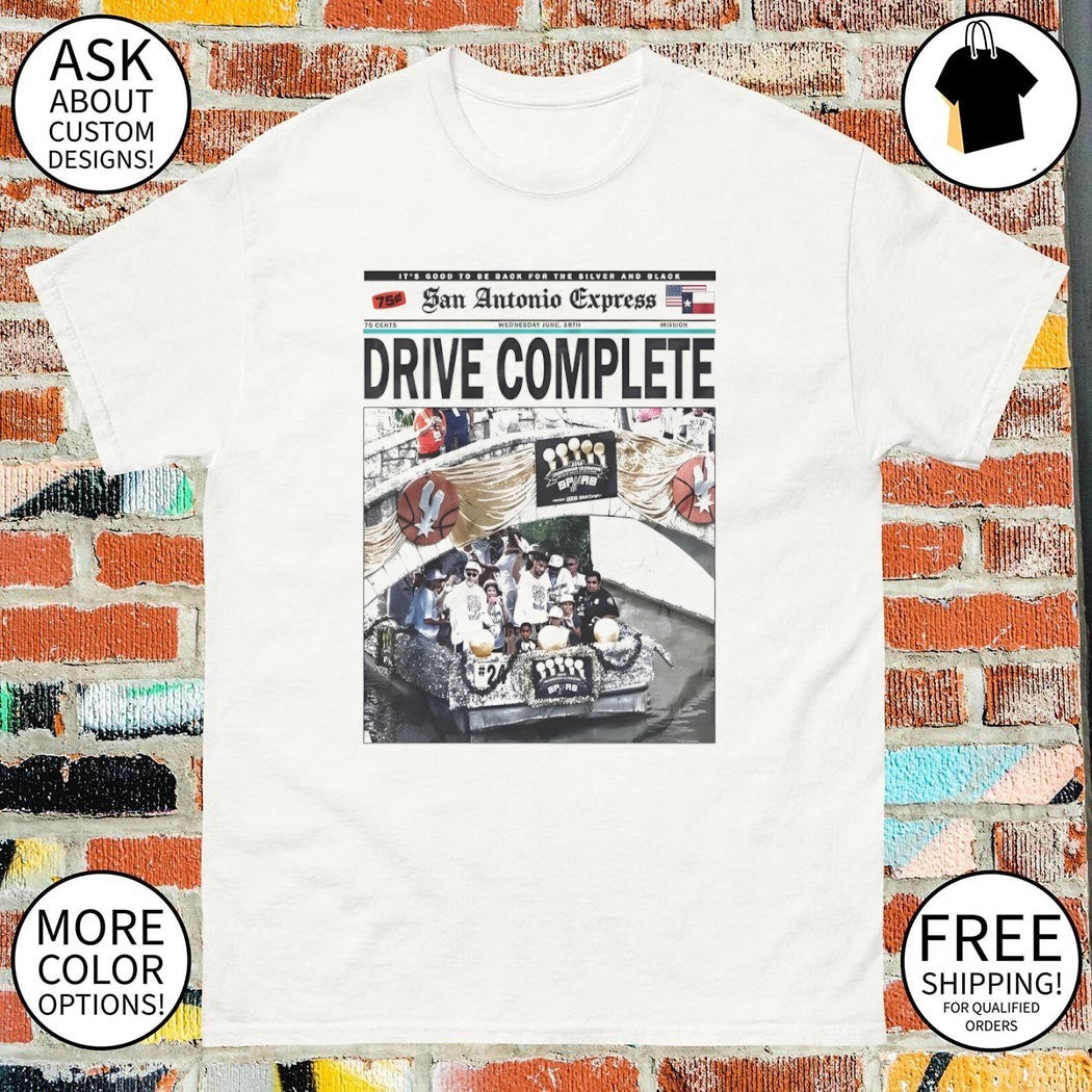 San Antonio Express-News Drive Complete San Antonio River Walk vintage shirt