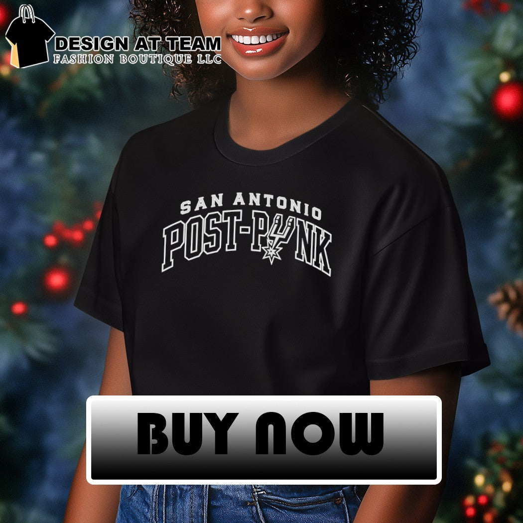 San Antonio Post Punk San Antonio Spurs Basketball NBA 2026 shirt