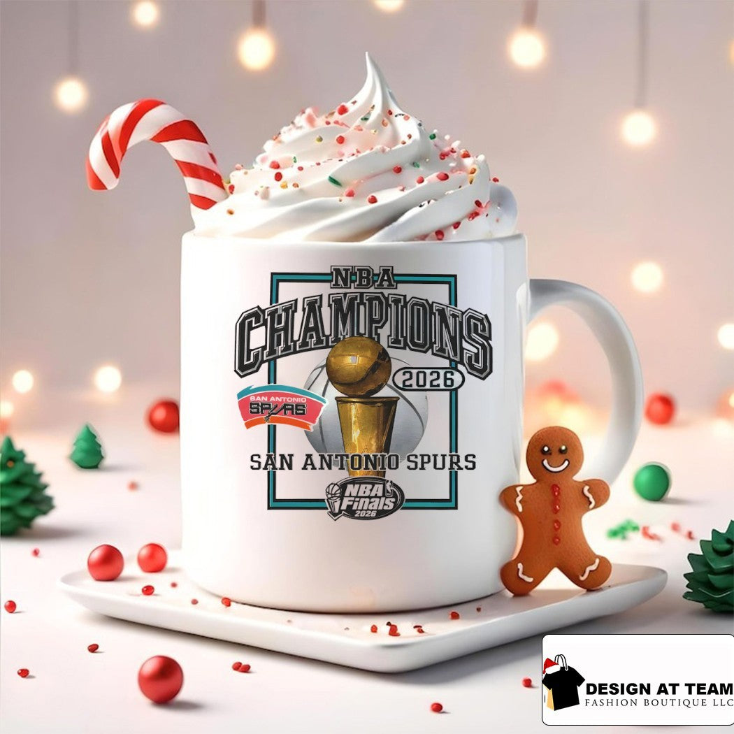 San Antonio Spurs 2026 NBA Champions Basketball Graphic shirt
