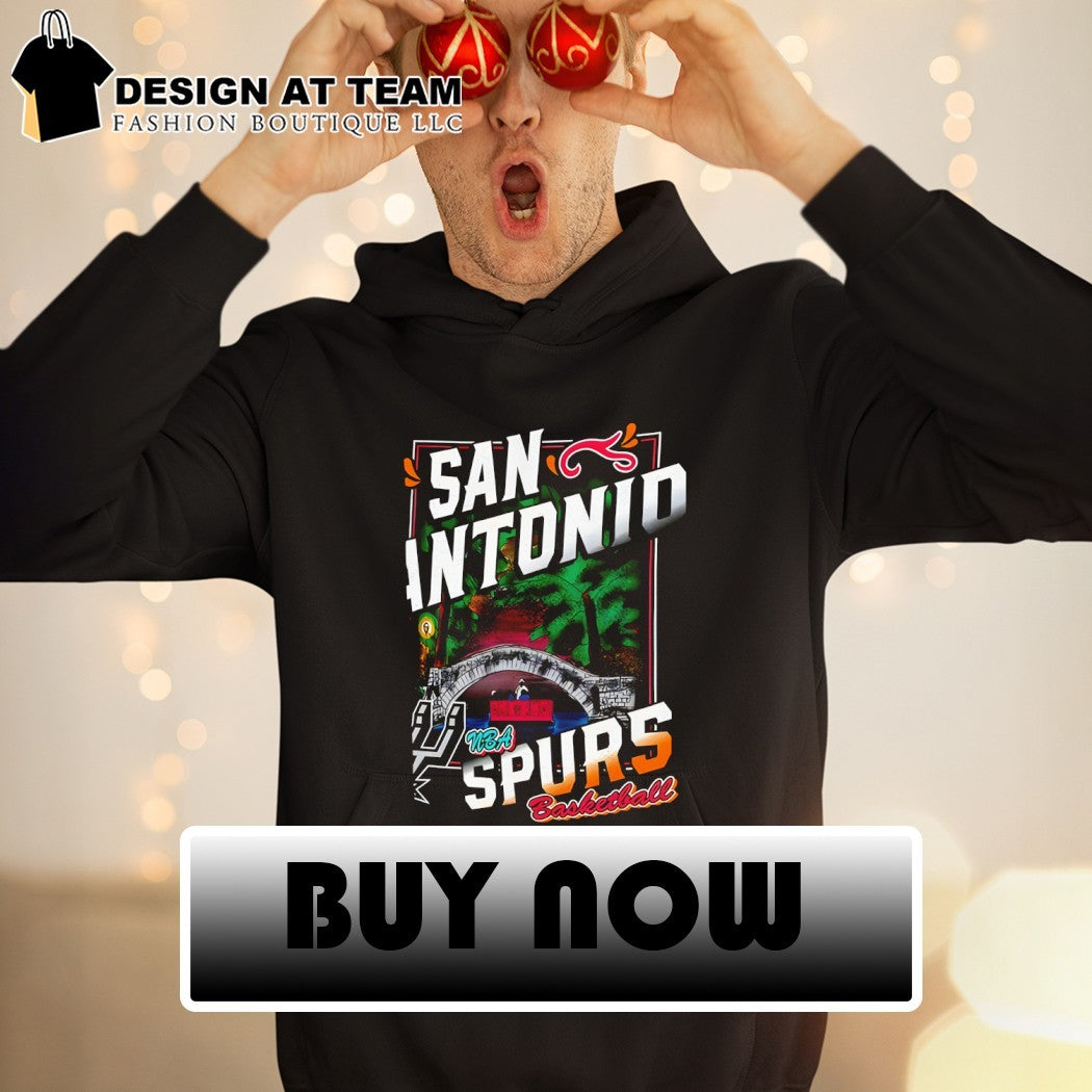 San Antonio Spurs 2026 Playoffs Riverwalk postcard NBA shirt