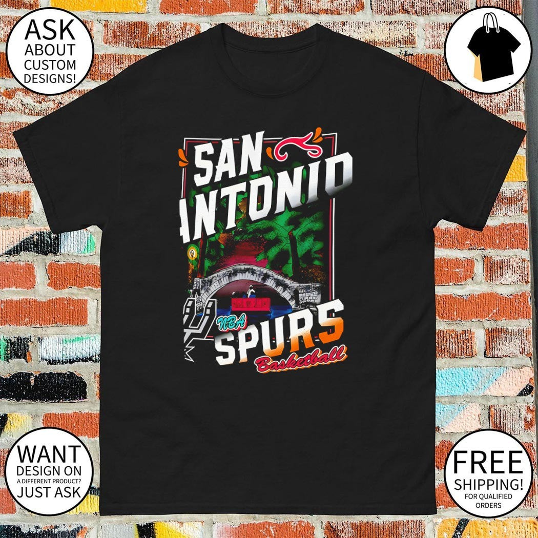 San Antonio Spurs 2026 Playoffs Riverwalk postcard NBA shirt