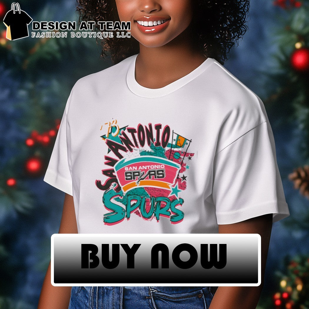 San Antonio Spurs BAsketball ’73 Play by Play vintage shirt