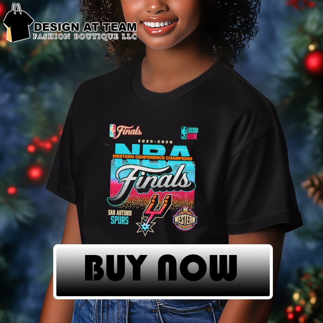San Antonio Spurs Basketball 2025 2026 Western Conference Champions Finals vintage shirt