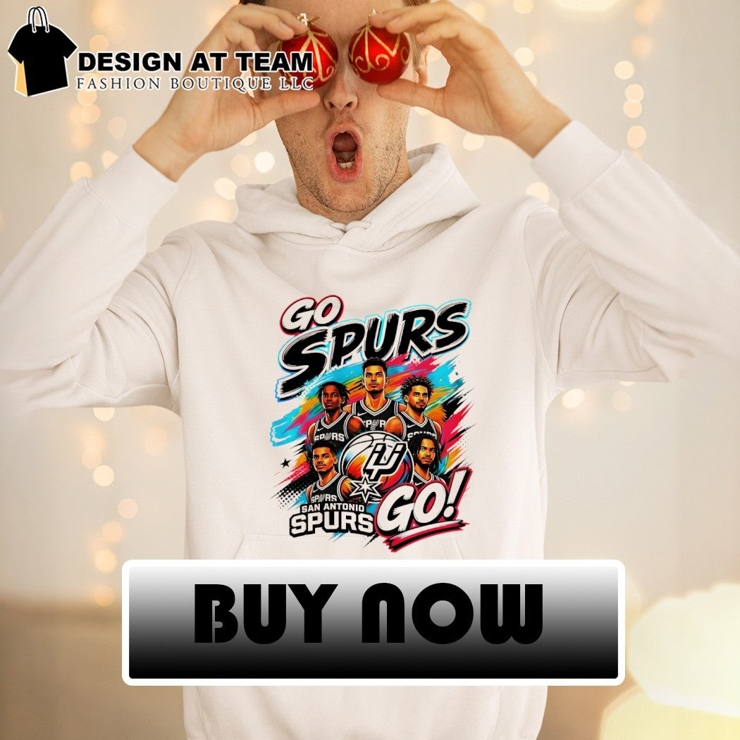 San Antonio Spurs Basketball Fan Game Day Go Spurs go shirt