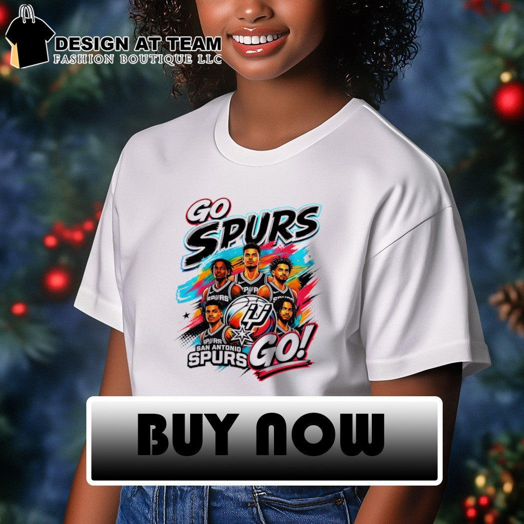 San Antonio Spurs Basketball Fan Game Day Go Spurs go shirt