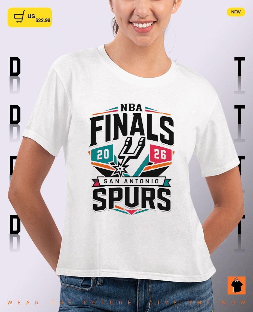 San Antonio Spurs Basketball Finals NBA 2026 Fiesta shirt