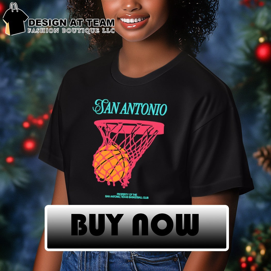 San Antonio Spurs Basketball Property of the San Antonio Spurs Texas Basketball Club 2026 shirt