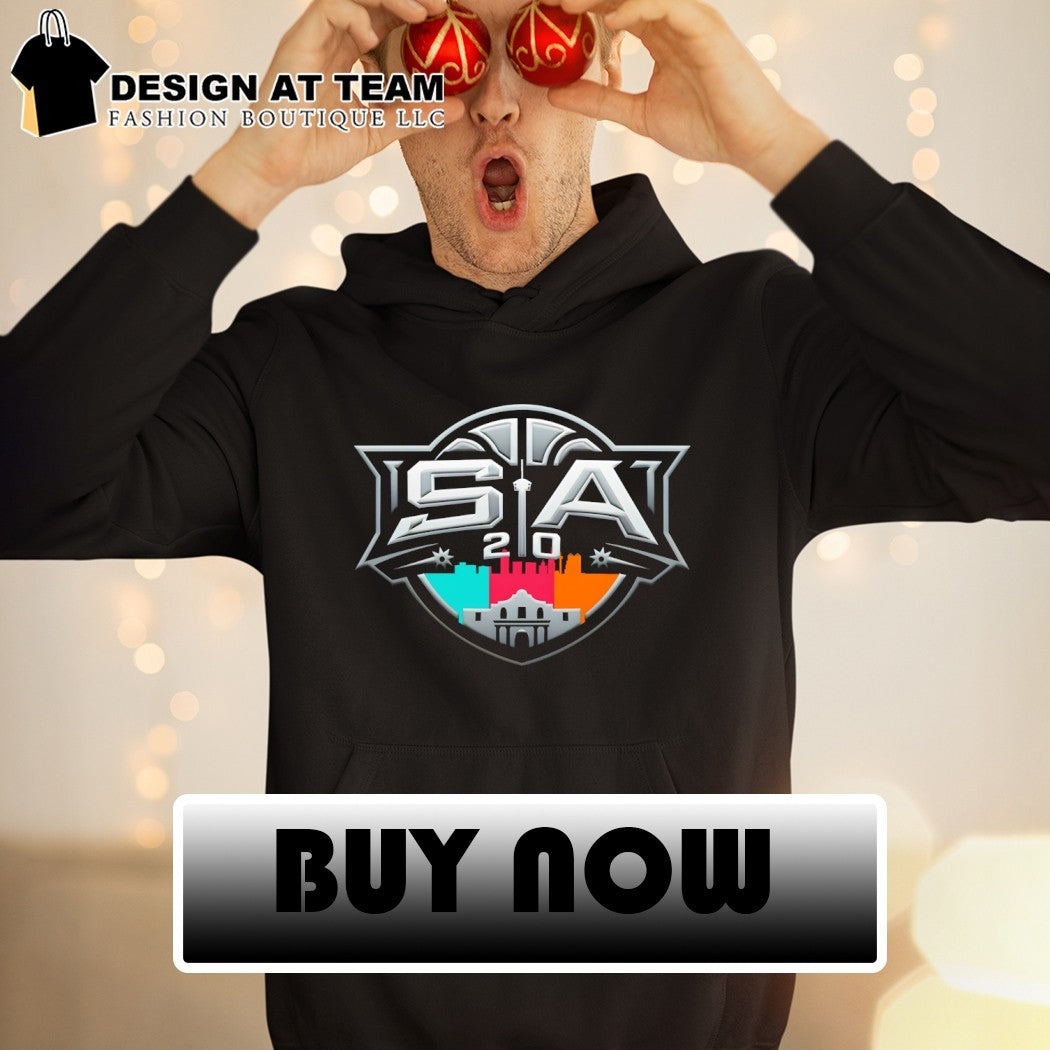 San Antonio Spurs Basketball SA 2 0 City Skyline The Alamo shirt