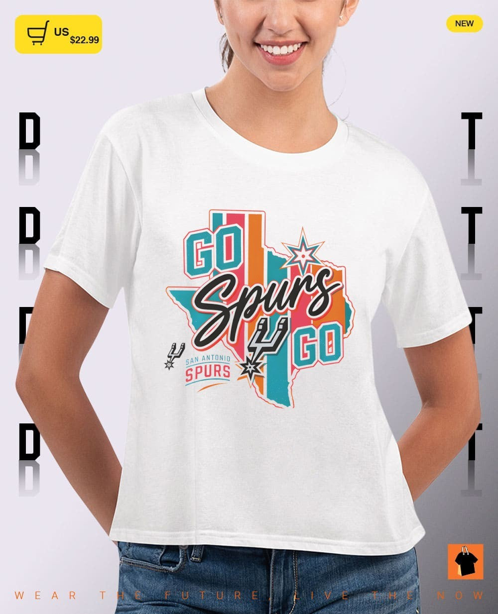 San Antonio Spurs Basketball Team Go Spurs Go Texas Shape Cream Color 2026 shirt