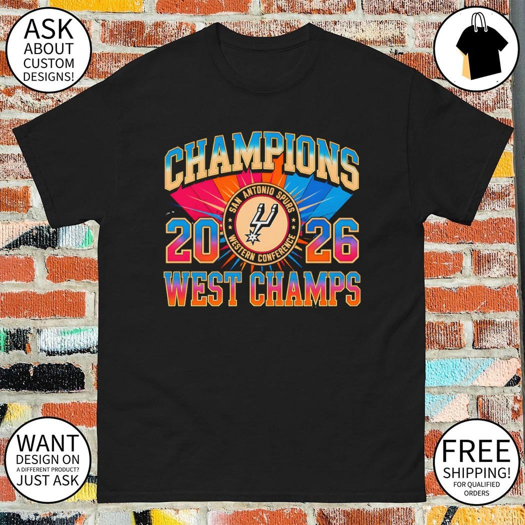 San Antonio Spurs Basketball Western Conference Champions Game Day 2026 shirt