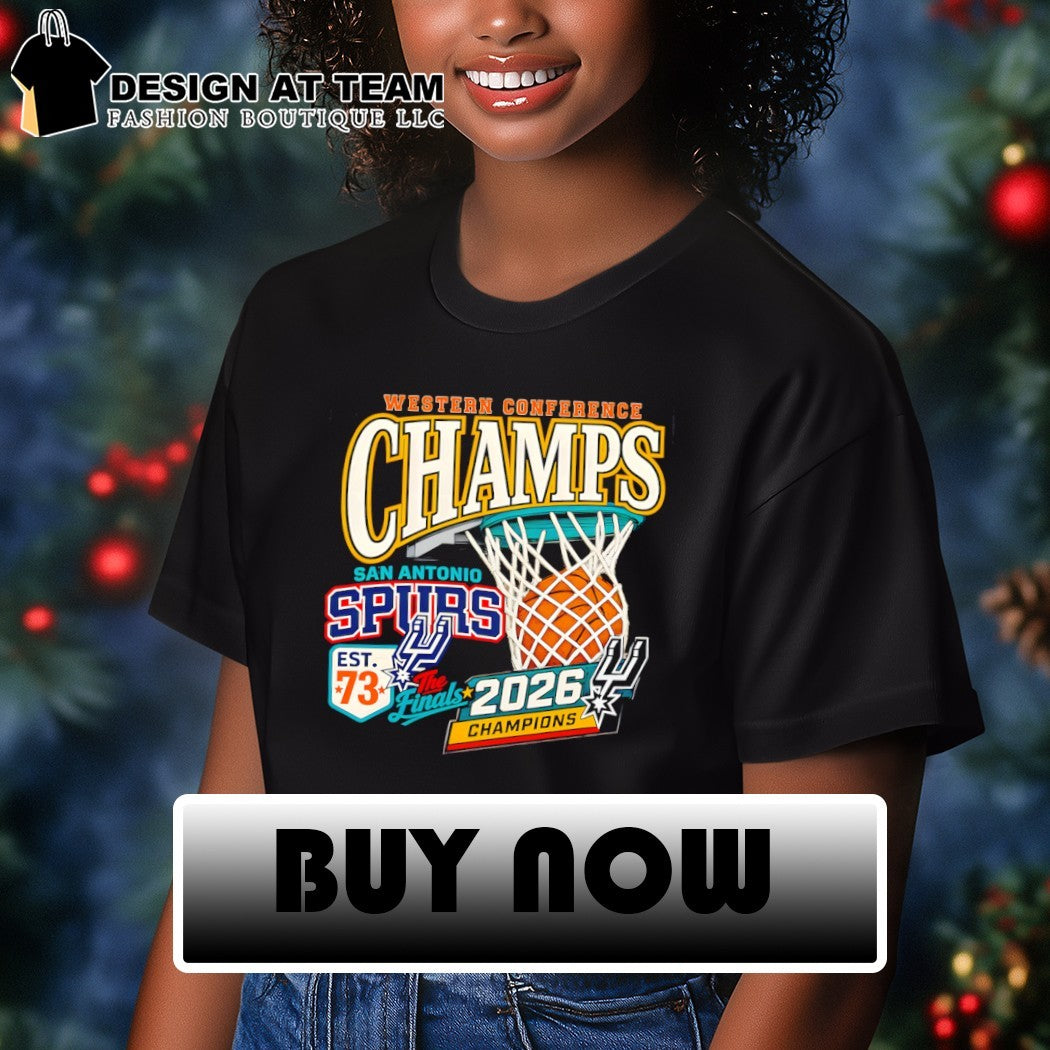 San Antonio Spurs Basketball Western Conference Champs 2026 The Finals est 73 shirt
