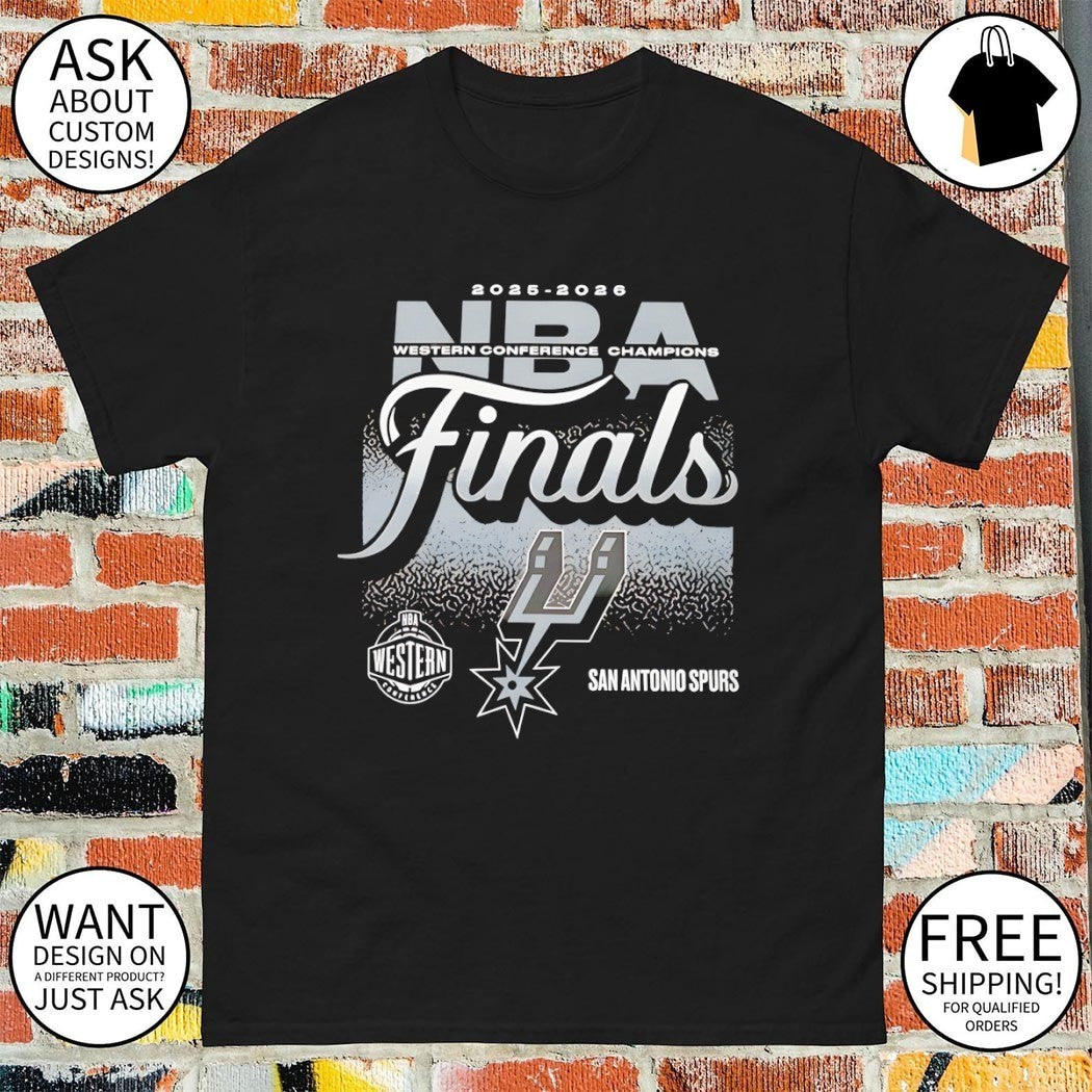 San Antonio Spurs Finals Official Championship Basketball 2025-2026 shirt