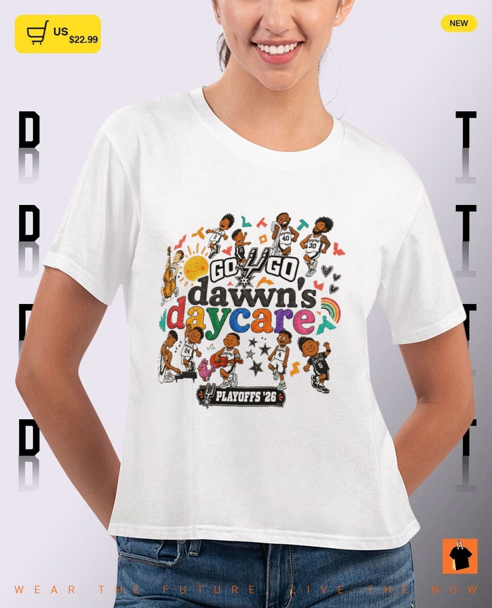 San Antonio Spurs Go Spurs Go Dawn’s daycare Playoff 26 shirt