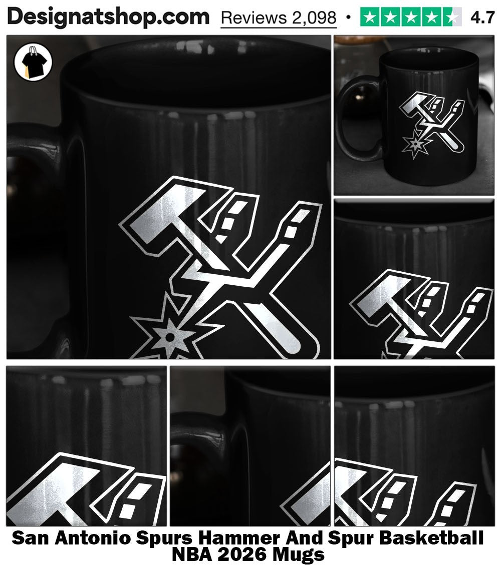 San Antonio Spurs Hammer And Spur Basketball NBA 2026 shirt