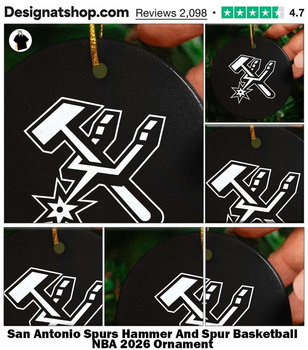 San Antonio Spurs Hammer And Spur Basketball NBA 2026 shirt
