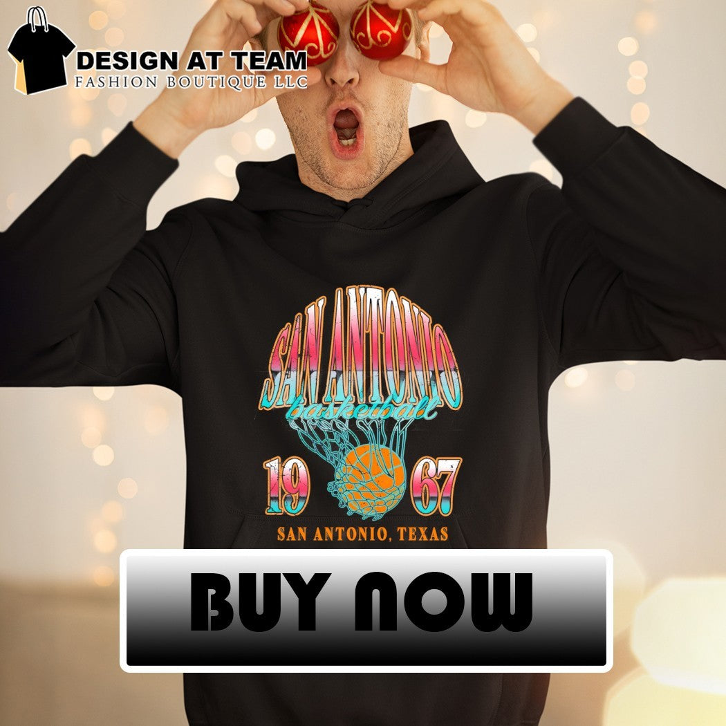 San Antonio Spurs NBA Basketball 1967 San Antonio Texas shirt