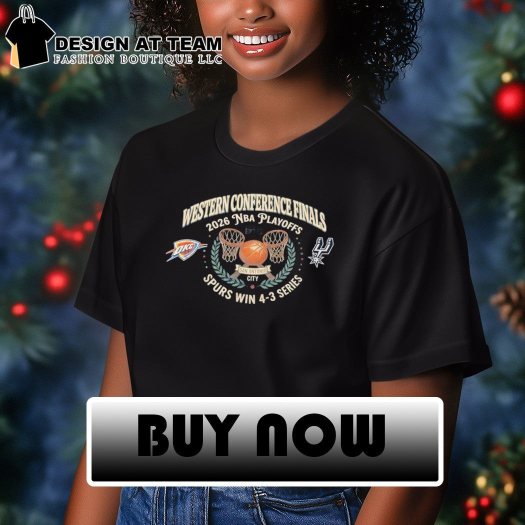 San Antonio Spurs Oklahoma City Thunder Western Conference Finals 2026 shirt