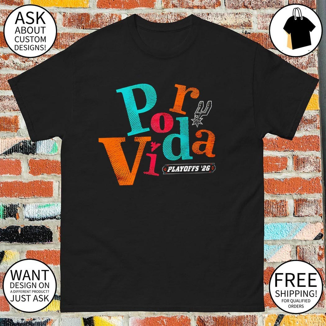 San Antonio Spurs Por Vida Playoffs 26 shirt