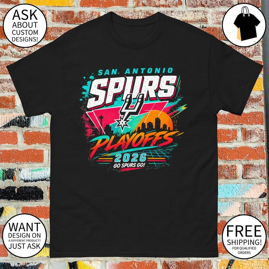 San Antonio Spurs Porvida Playoffs’26 go Spurs go shirt
