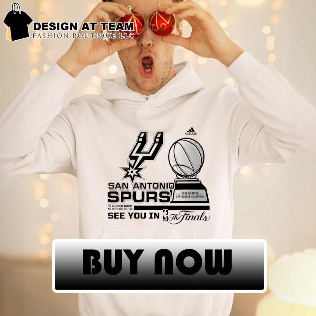 San Antonio Spurs See You In The Finals 2026 Western Conference Champions shirt