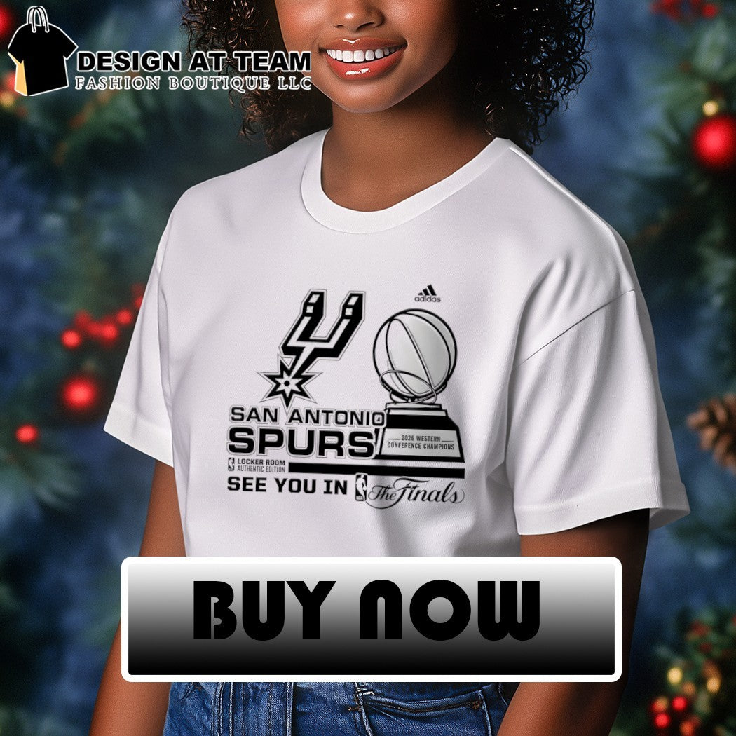 San Antonio Spurs See You In The Finals 2026 Western Conference Champions shirt