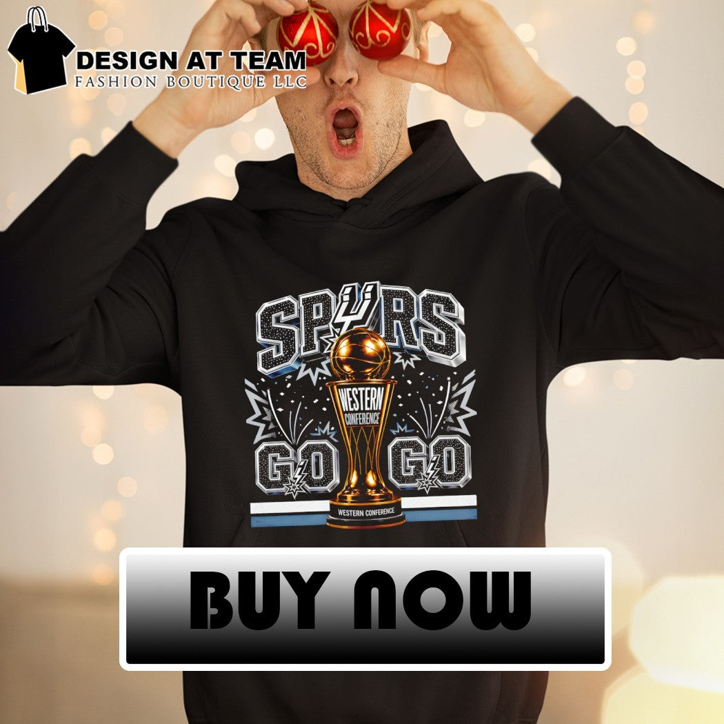 San Antonio Spurs Trophy Basketball Western Conference Finals Go Spurs Go 2026 shirt