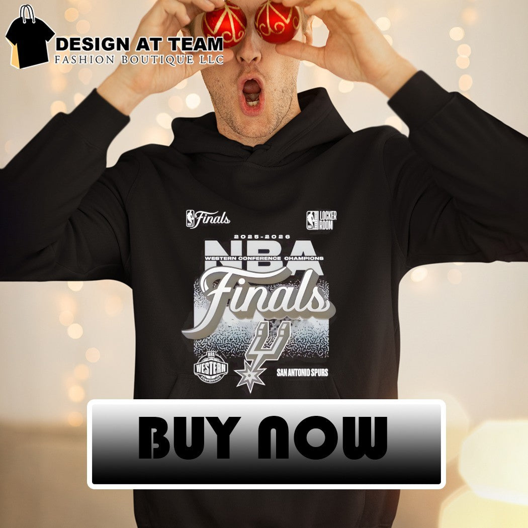 San Antonio Spurs Western Conference Champions 2026 achievement shirt