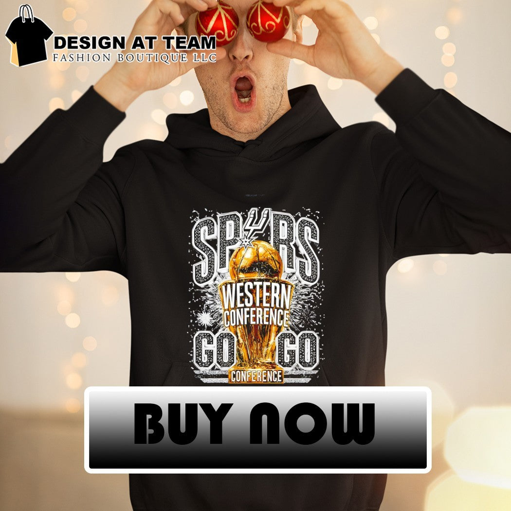 San Antonio Spurs Western Conference go Spurs go Championship trophy shirt