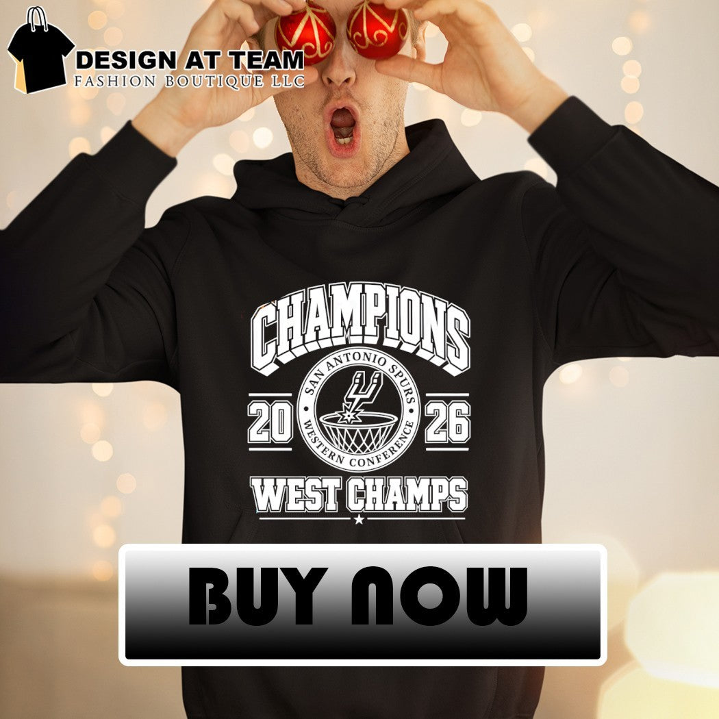 San Antonio Spurs basketball 2026 Western Conference Champions West Champs shirt