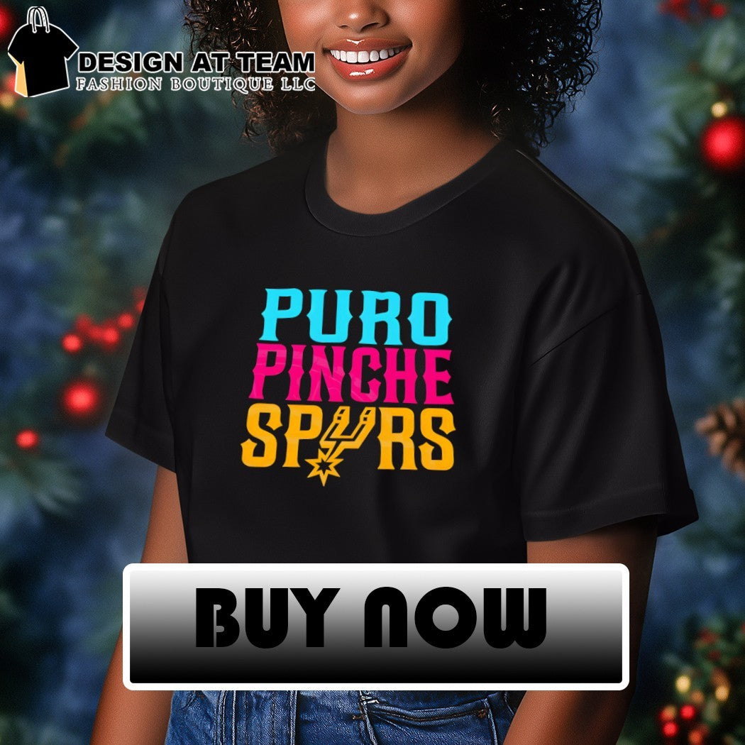 San Antonio Spurs basketball team Puro Pinche Spurs NBA 2026 shirt