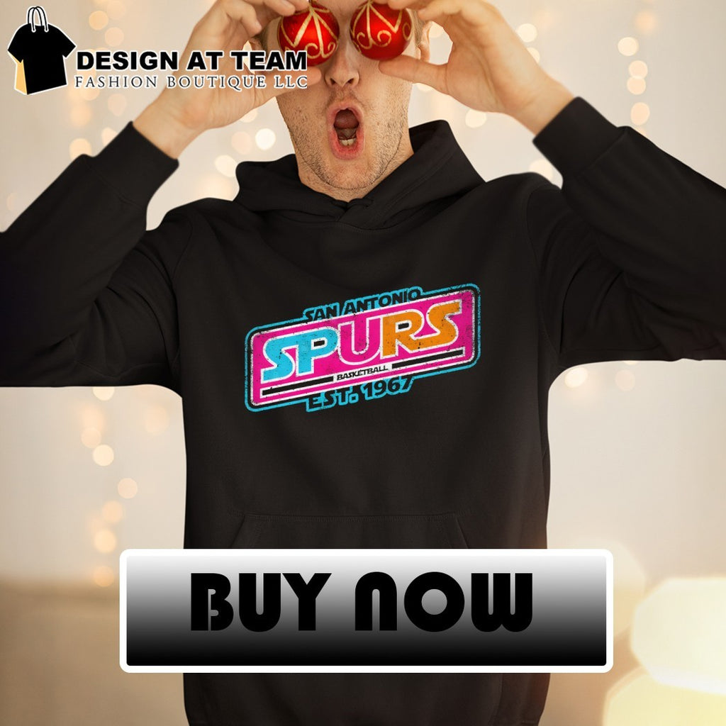 San Antonio Spurs basketball team est 1967 retro shirt