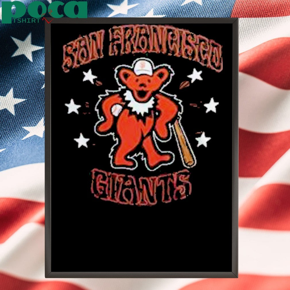 San Francisco Giants Grateful Dead Night 2025 Shirt