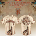 San Francisco Giants Native American Heritage Month Jersey 2025