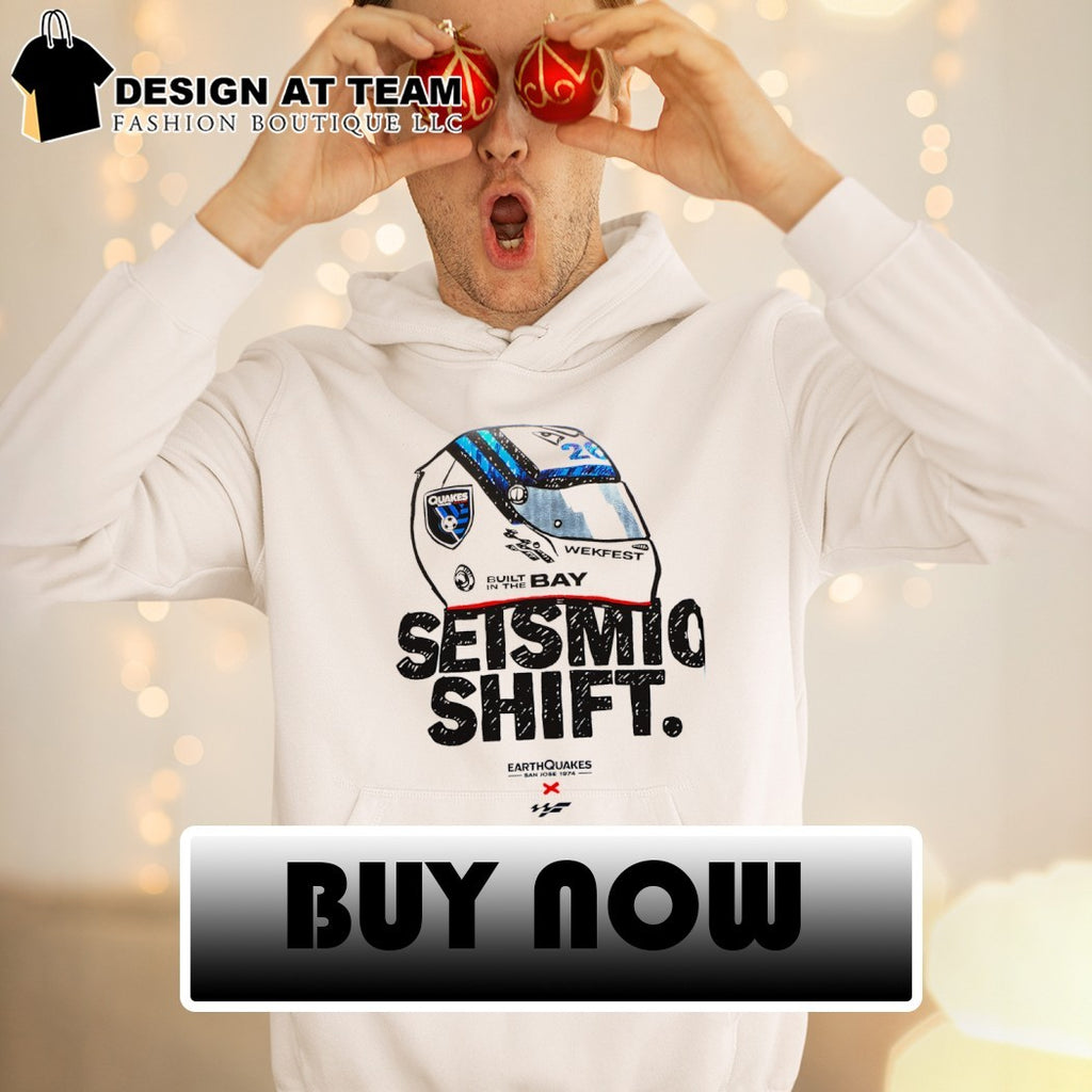 San Jose Earthquakes x Wekfest Helmet Built in the Bay vintage shirt