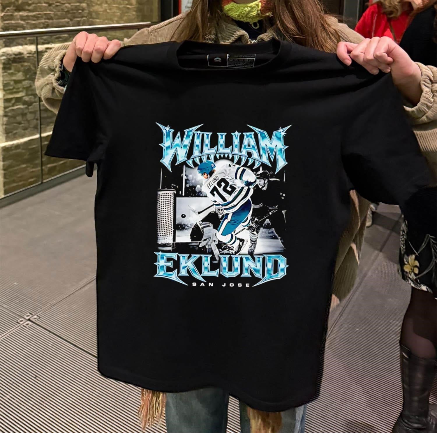 San Jose Sharks William Eklund Goal Of The Year NHL shirt